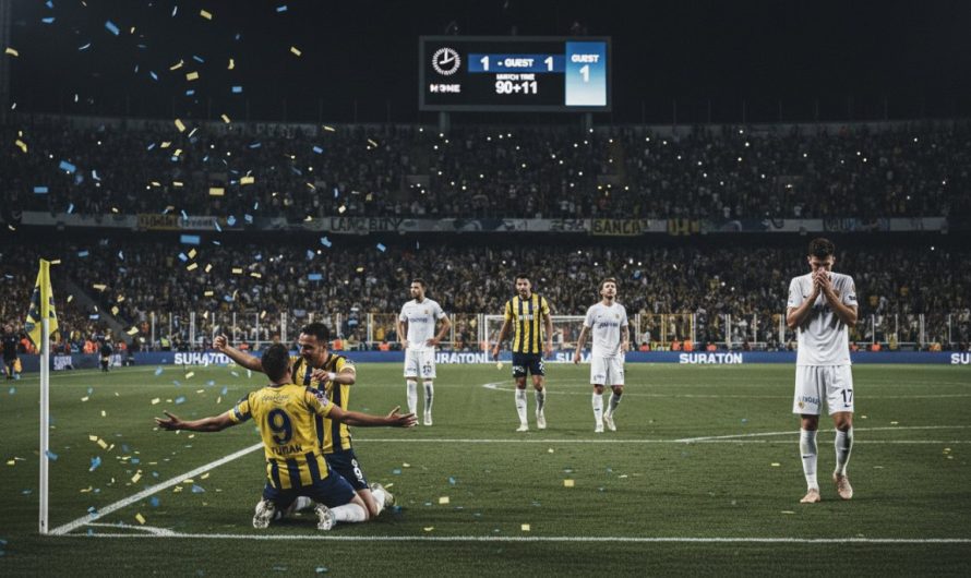 Fenerbahçe’nin Kadıköy’de Sarsıcı Puan Kaybı: Stratejik Analiz