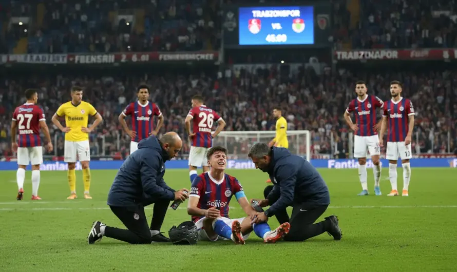 Trabzonspor’un Galatasaray Maçı Öncesindeki Sakatlık Krizi
