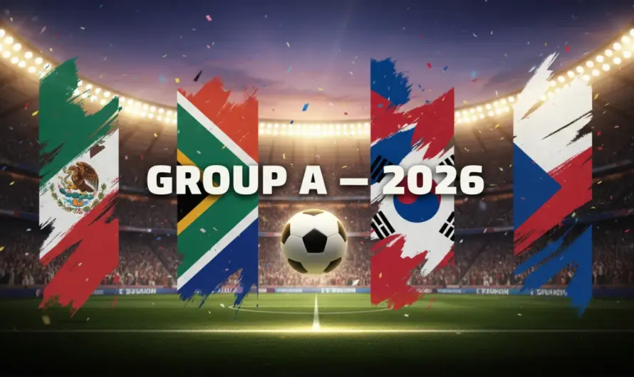 2026 FIFA Dünya Kupası A Grubu: Meksika, Güney Afrika, Güney Kore ve Çek Cumhuriyeti