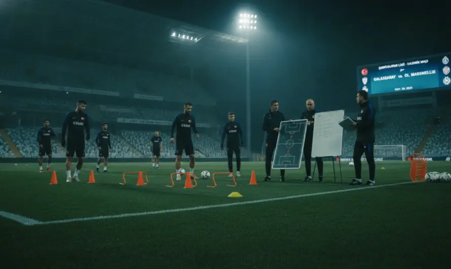 Galatasaray’ın Lille Sınavı Öncesi Taktik Provası